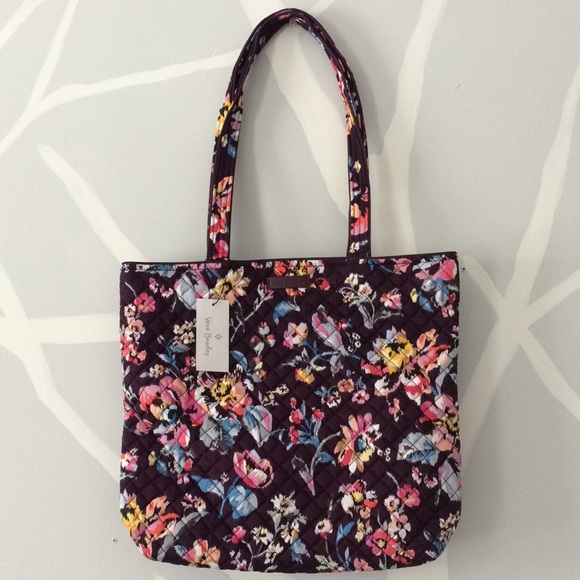 NWT Vera Bradley Tote bag and Zip ID bundle Indiana Rose - Picture 8 of 10